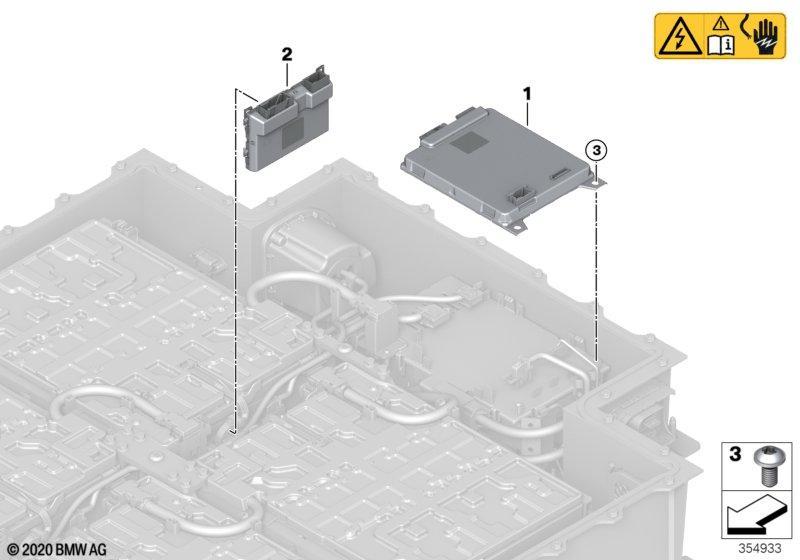 Hochvolt-Batterie Steuergeräte