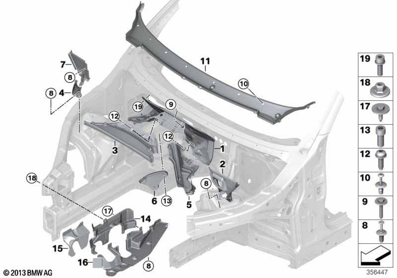 Anbauteile Motorraum