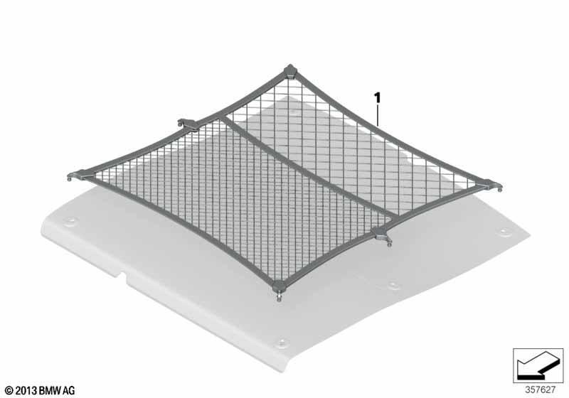 Nachrüstung Gepäckraumbodennetz