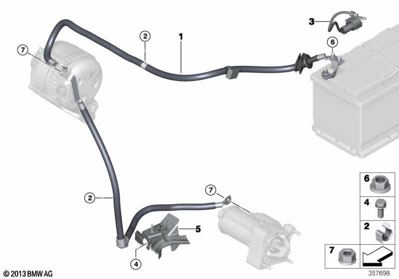 Batteriekabel / Anlasserkabel