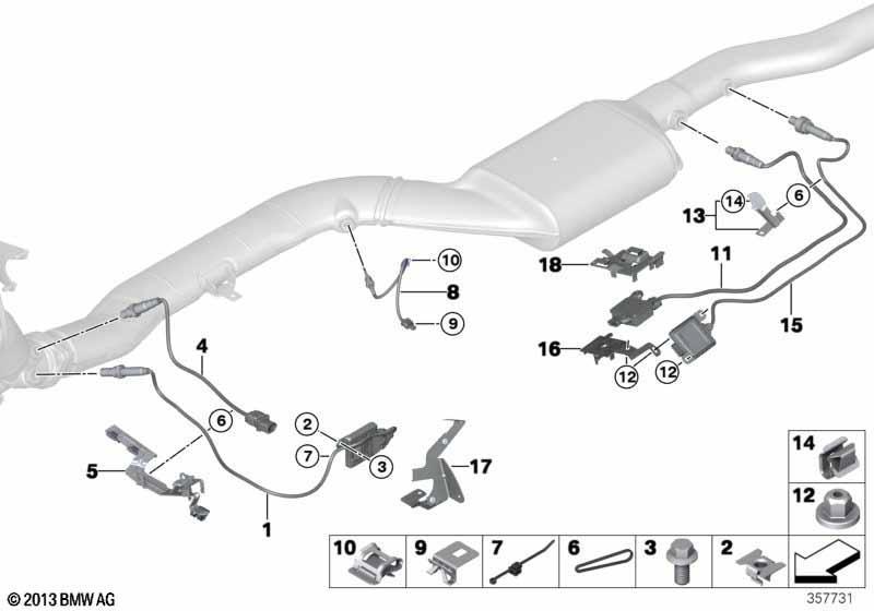 Abgassensorik / Sonde NOX / SCR