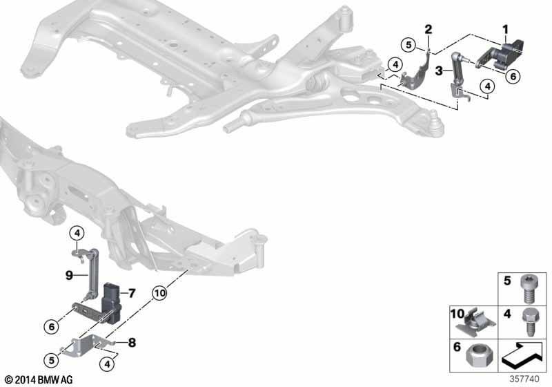 Sensor Leuchtweitenregulierung