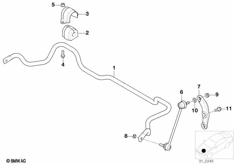 Stabilisator vorn