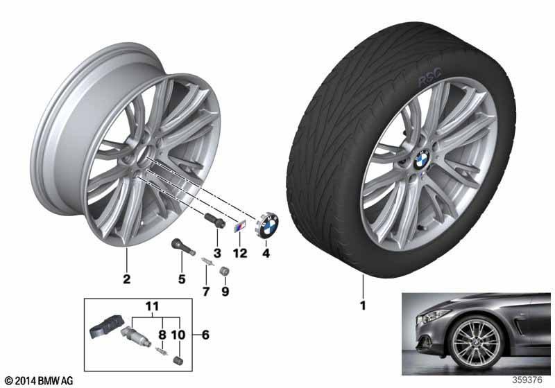 BMW LM Rad M Doppelspeiche 624 - 19"