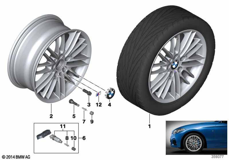 BMW LM Rad M Doppelspeiche 460 - 17"