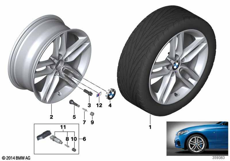 BMW LM Rad M Doppelspeiche 461 - 18"