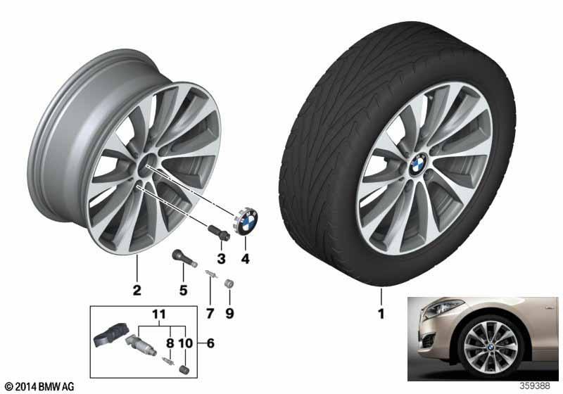 BMW LM Rad V-Speiche 387 - 18"