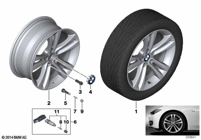 BMW LM Rad Doppelspeiche 397 - 18"