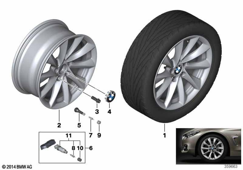 BMW LM Rad Turbinenstyling 415 - 18"