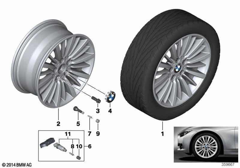 BMW LM Rad Vielspeiche 416 - 18"