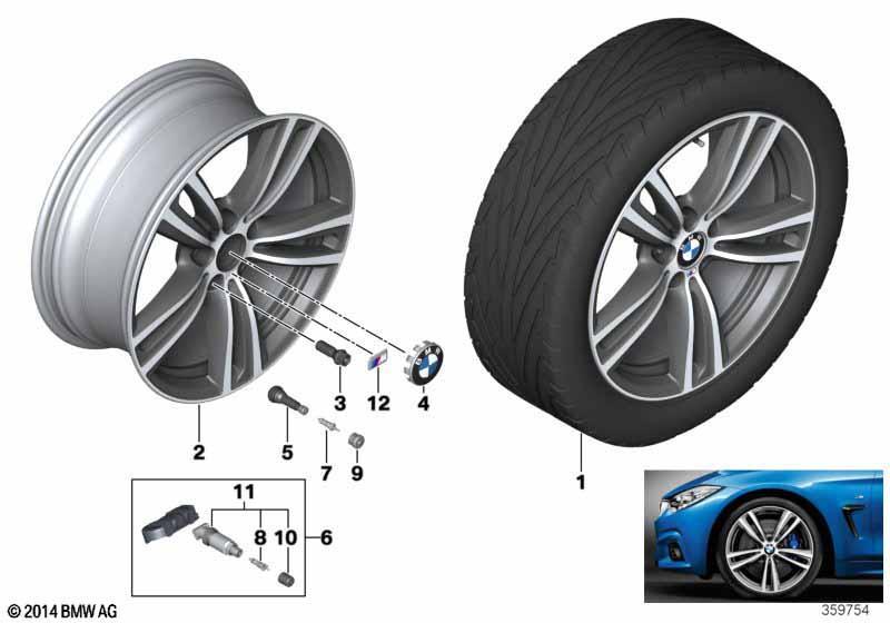 BMW LM Rad M Doppelspeiche 442 - 19"