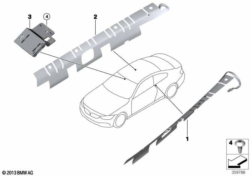 Einzelteile Radioantenne