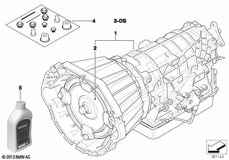 Automatikgetriebe A5S440Z