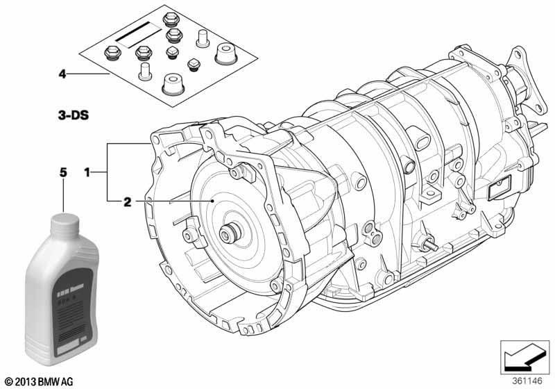 Automatikgetriebe A5S360R / A5S390R