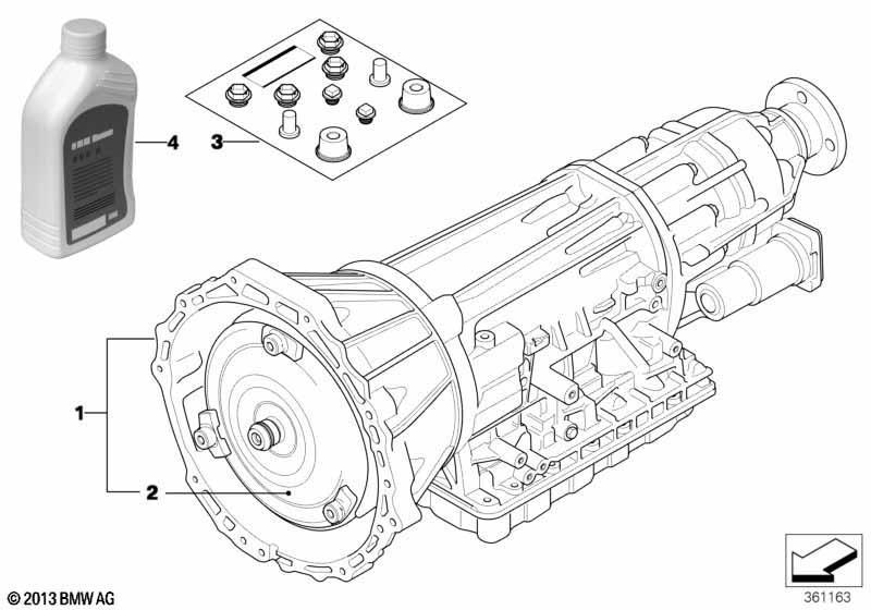 Automatikgetriebe A5S300J