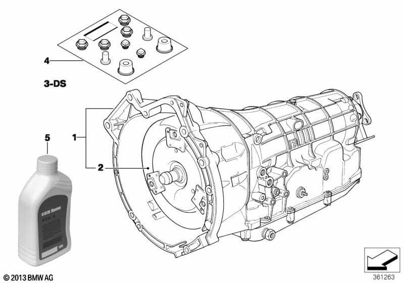 Automatikgetriebe A5S310Z