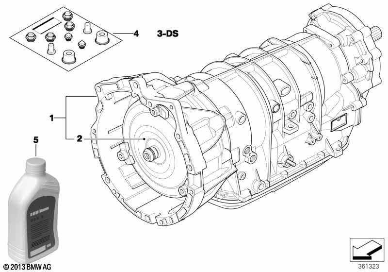 Automatikgetriebe A5S390R - Allrad