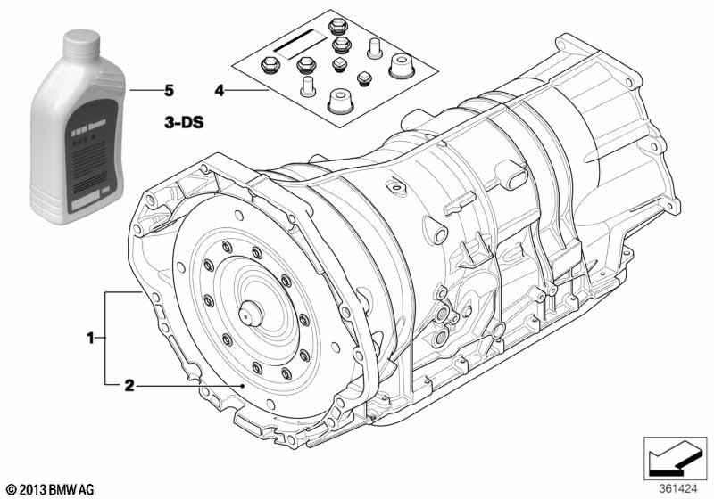 Automatikgetriebe GA6HP26Z - Allrad