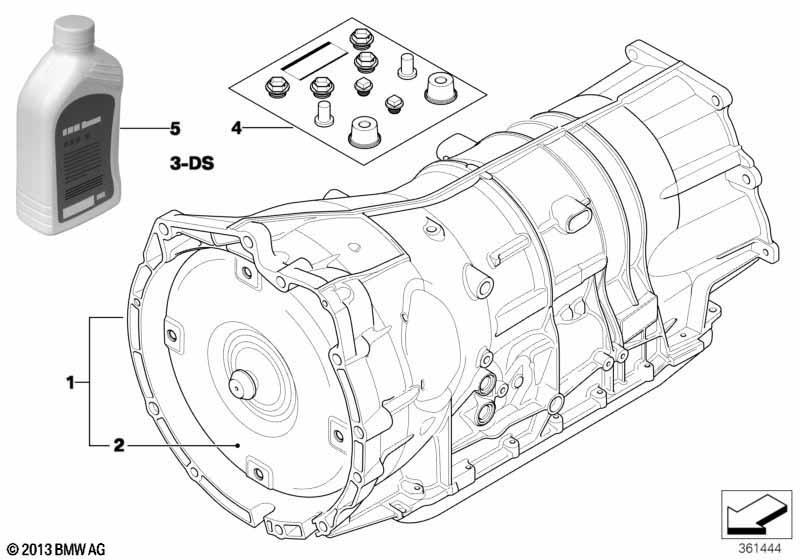 Automatikgetriebe GA6HP26Z - Allrad