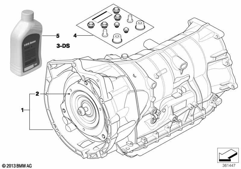 Automatikgetriebe GA6HP19Z - Allrad