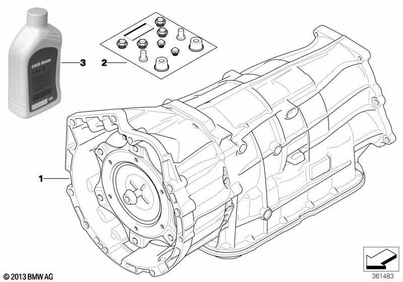 Automatikgetriebe GA6L45R - Allrad