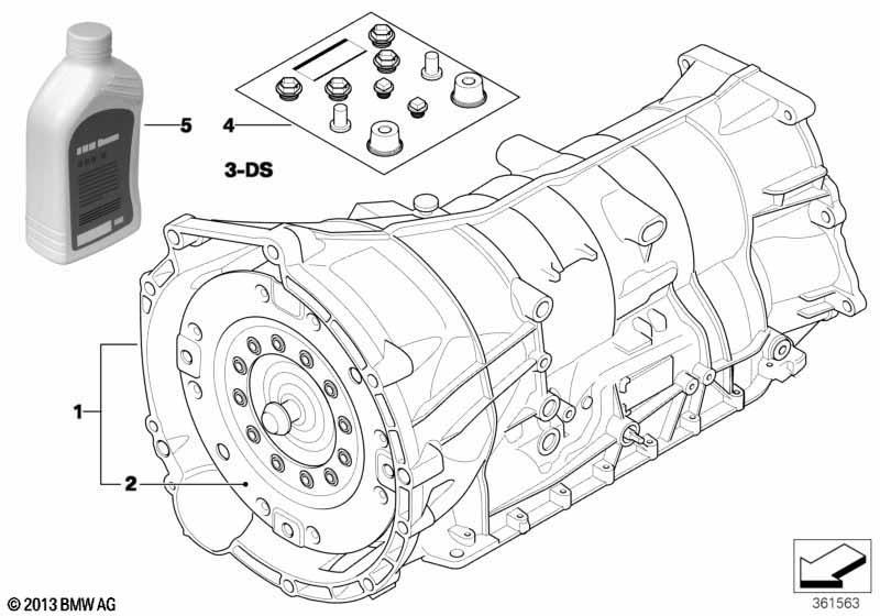 Automatikgetriebe GA6HP19Z - Allrad