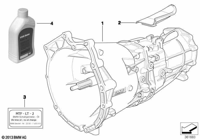 Schaltgetriebe GS5X39DZ - Allrad