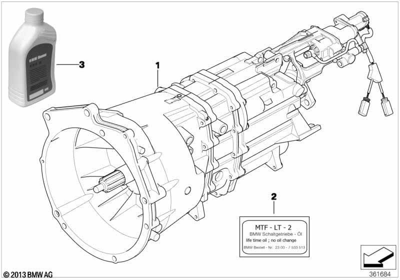 Schaltgetriebe S6S 420G (SMG)