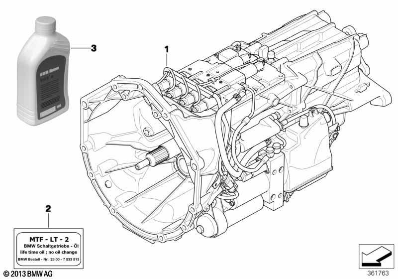 Schaltgetriebe GS7S47BG (SMG)