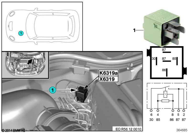 Relais Valvetronic K6319a