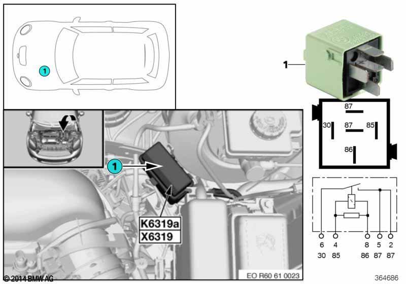 Relais Valvetronic K6319a