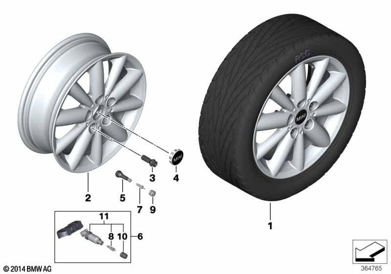 MINI LM Rad Radial Spoke 508