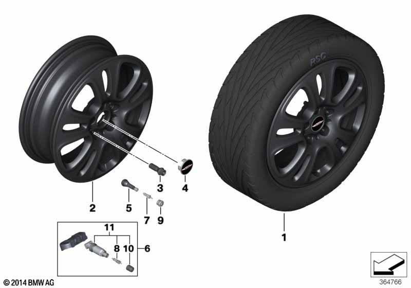 MINI LM Rad Double Spoke 510