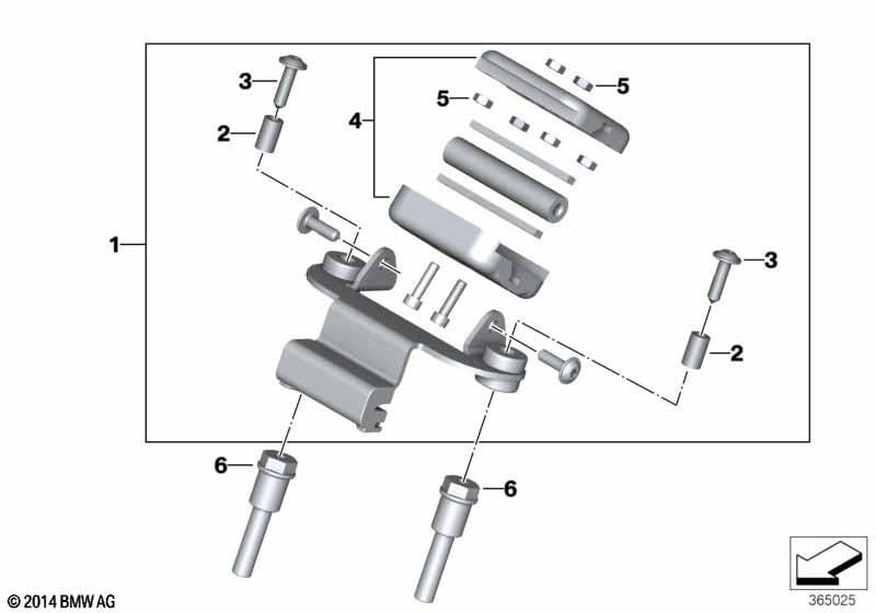 BMW Motorrad 77527724321 Schraube M8x30 - LEEBMANN24 シューズ入れ