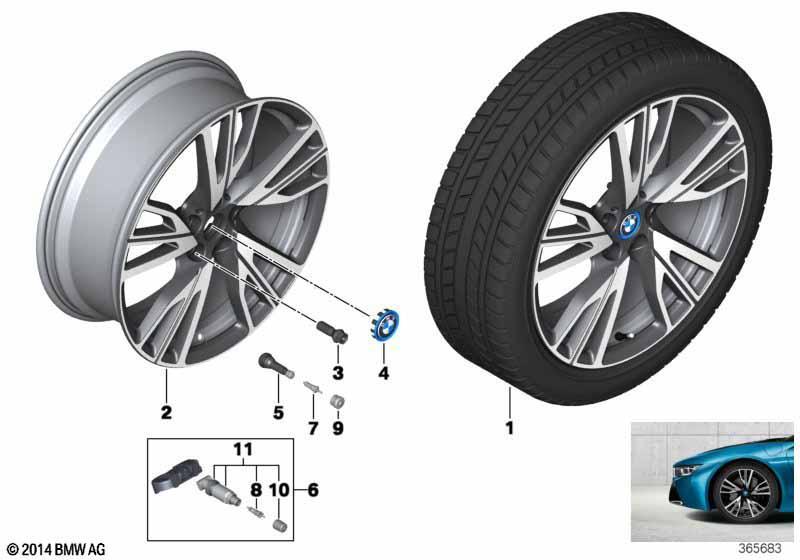 BMW i LM Rad W-Speiche 470 - 20"