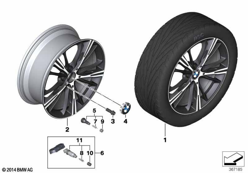 BMW LM Rad Sternspeiche 660 - 19"