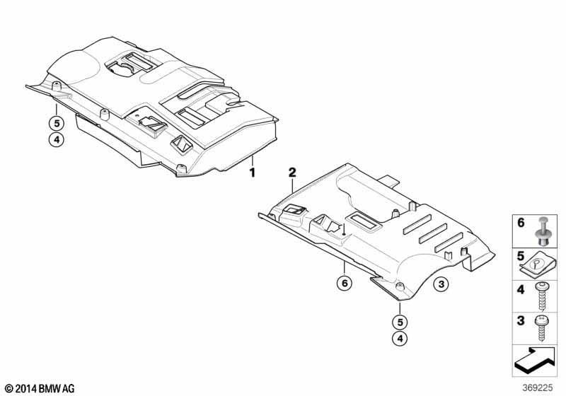 Verkleidung Instrumententafel unten