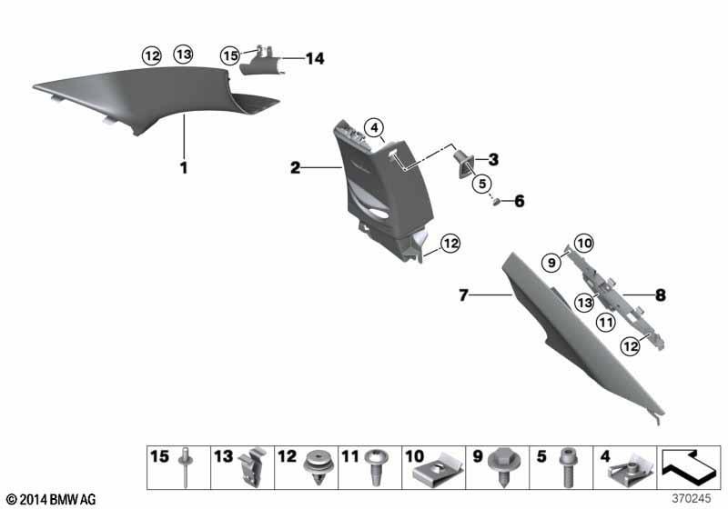 Verkleidung A- / B- / C-Säule