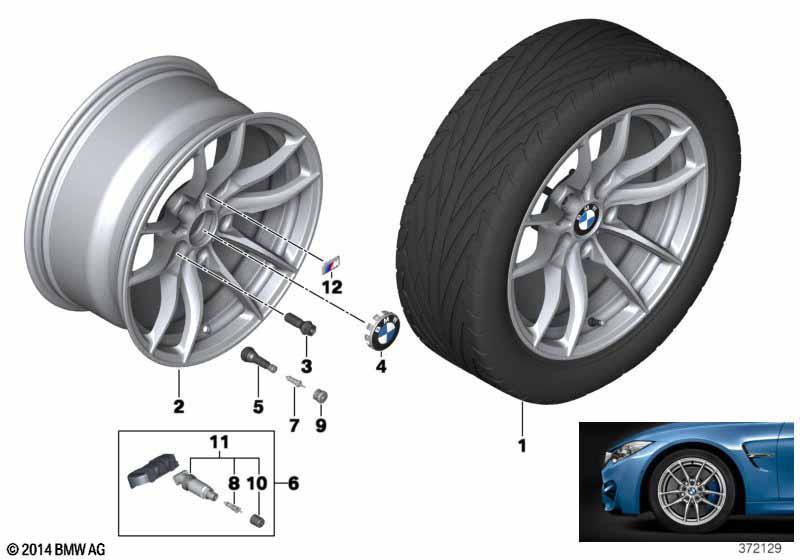 BMW LM Rad V-Speiche 513M - 18"