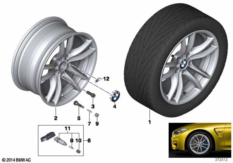 BMW LM Rad V-Speiche 640M - 18"