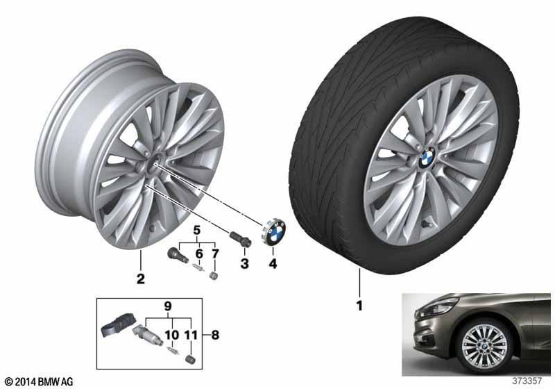 BMW LM Rad Vielspeiche 475 - 16"