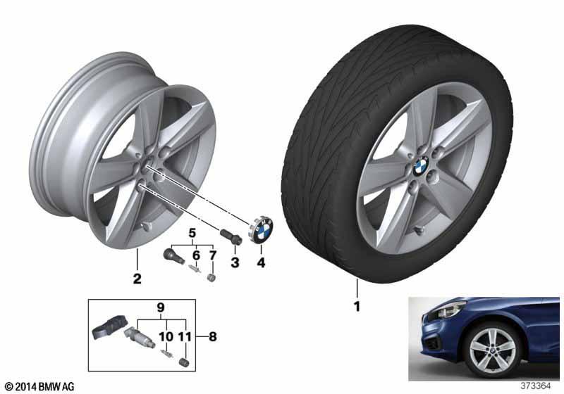 BMW LM Rad Sternspeiche 478 - 17"