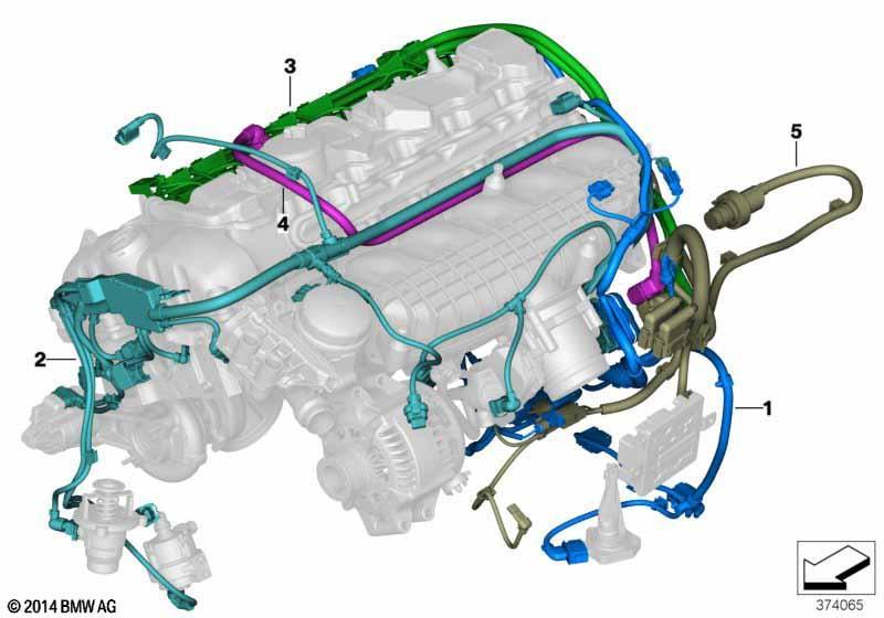 Kabelbaum Motor