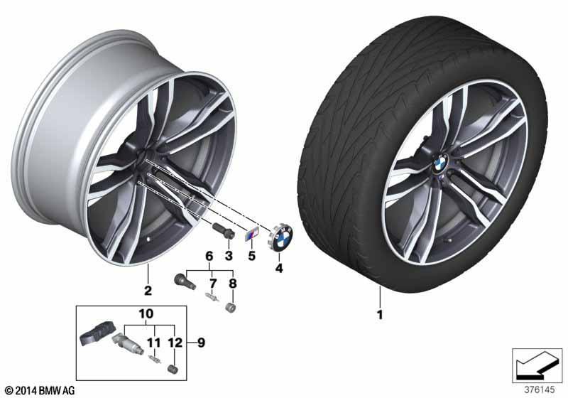 BMW LM Rad M Doppelspeiche 612 - 21"