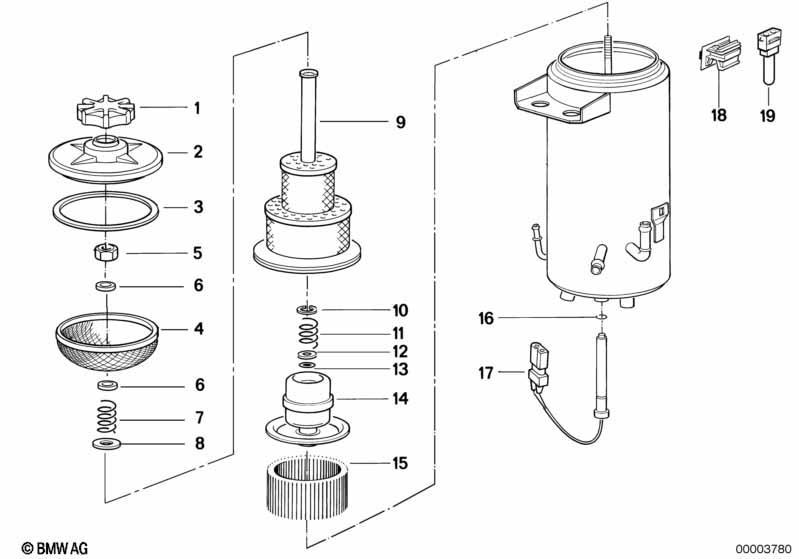 Ölbehälter ASC+T/Einzelteile