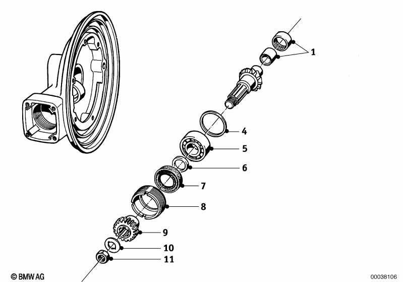 Hinterachsgetriebe