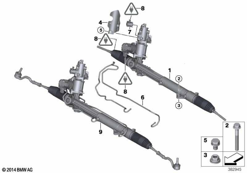 Hydrolenkgetriebe Aktivlenkung (AFS)