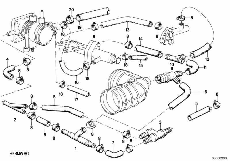 Unterdrucksteuerung-Motor