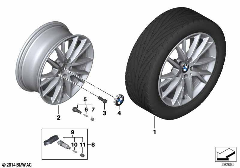 BMW LM Rad Y-Speiche 489 - 17"