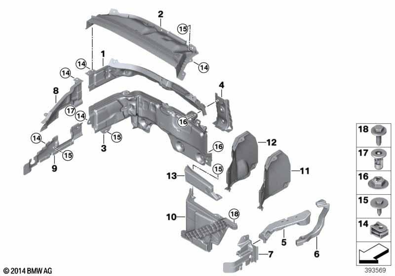 Anbauteile Motorraum